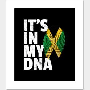 Jamaica Flag Jamaican Pride Dna Island Posters and Art